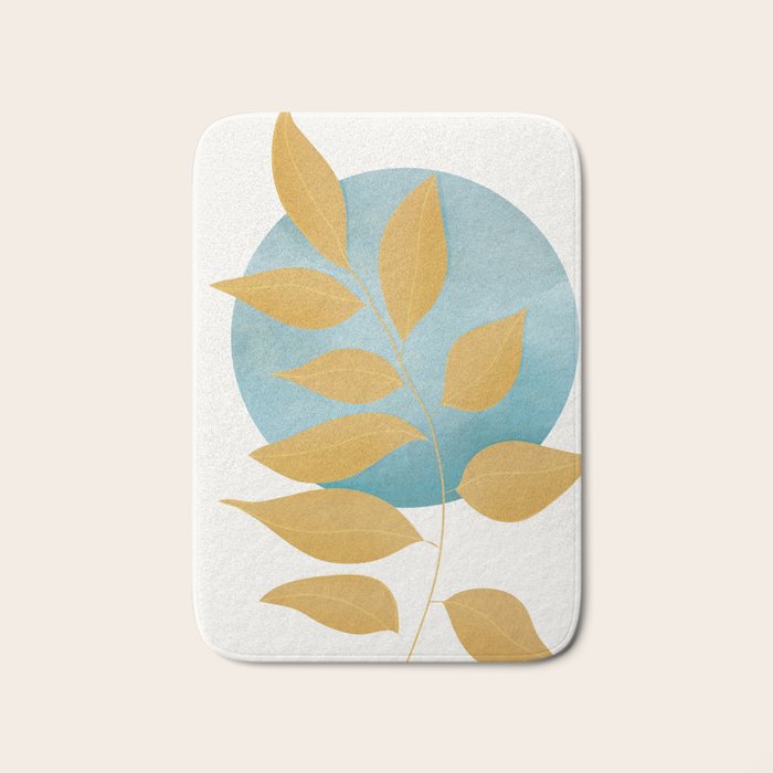 Soft Abstract Shapes 07 Bath Mat Gallery Image 1