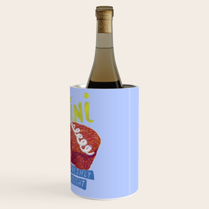 Gemini Twins in Lavender & Blue | Zodiac Series Wine Chiller Gallery Image 3