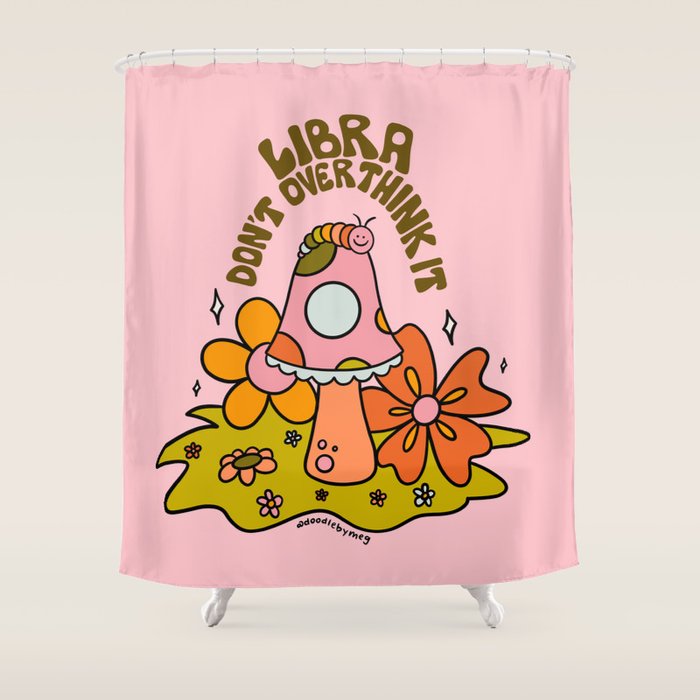 Libra Caterpillar Shower Curtain Gallery Image 1