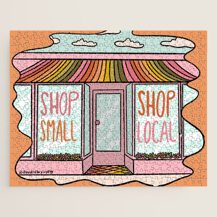 Shop Local Shop Small Jigsaw Puzzle Gallery Image 1