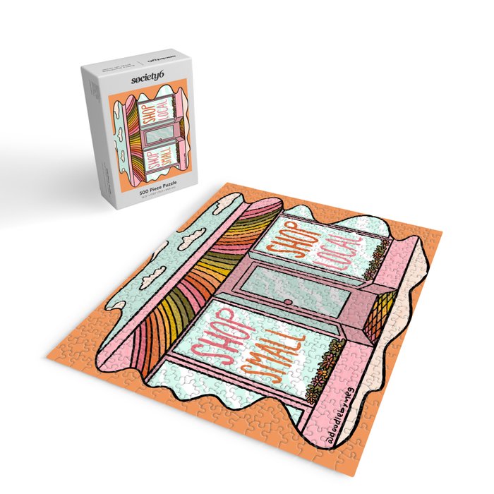Shop Local Shop Small Jigsaw Puzzle Gallery Image 2