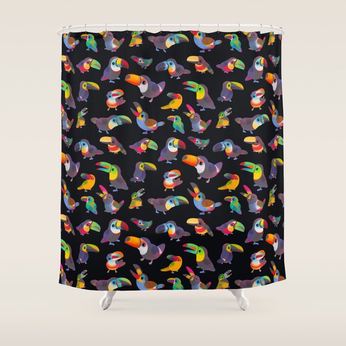 Toucan Shower Curtain Gallery Image 1