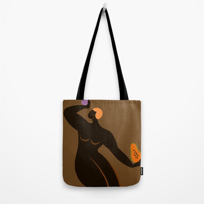 Papaya and Mangosteen Tote Bag Gallery Image 2