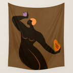 Papaya and Mangosteen Wall Tapestry Gallery Image 4