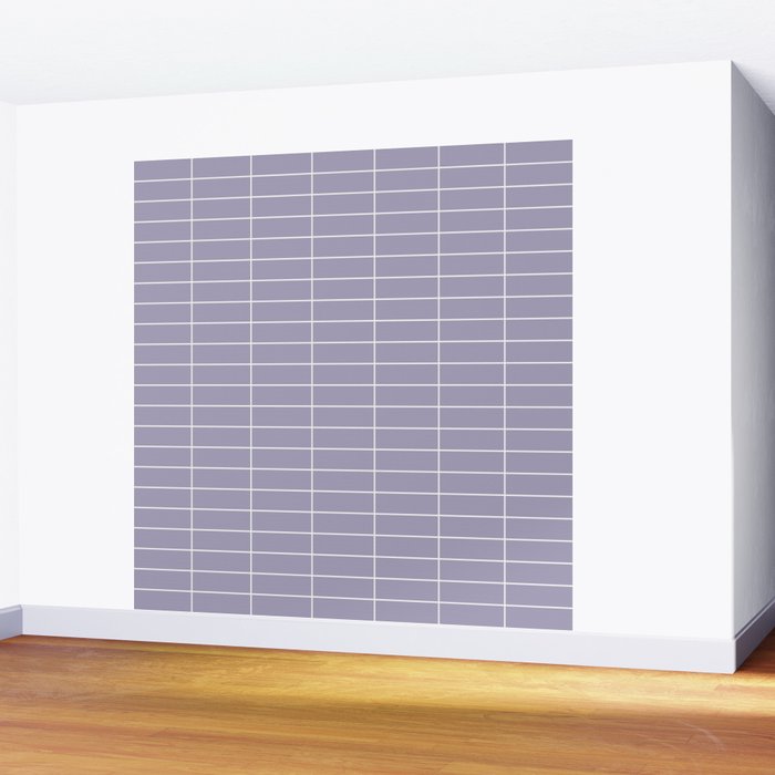 Grid Pattern XIII Wall Mural Gallery Image 2