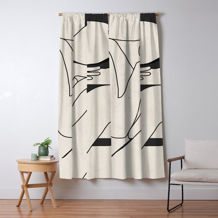 Abstract Art 15 Window Curtain Gallery Image 5