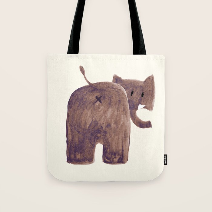 Elephant's butt Tote Bag Gallery Image 1