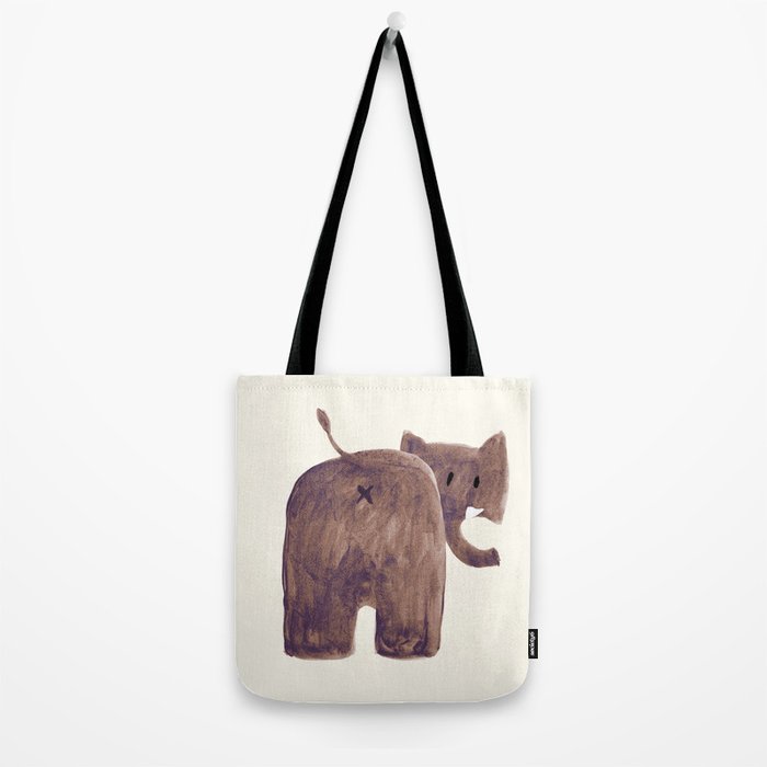 Elephant's butt Tote Bag Gallery Image 2
