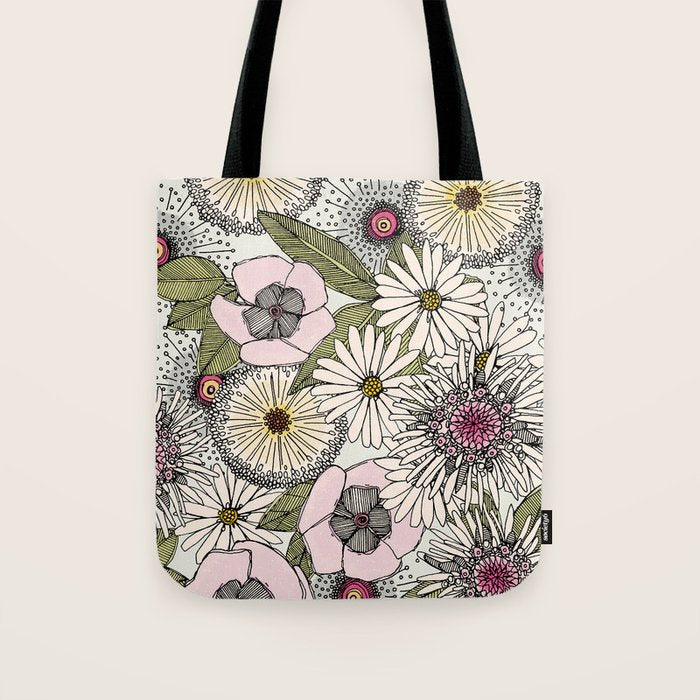 Australian garden chalk Tote Bag Gallery Image 1