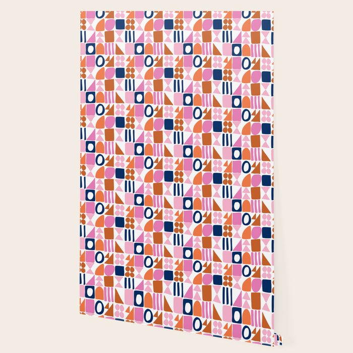 Sweet Whimsy Shapes Pattern  Wallpaper Gallery Image 2