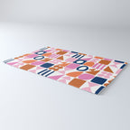 Sweet Whimsy Shapes Pattern  Rug Gallery Image 3
