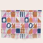 Sweet Whimsy Shapes Pattern  Wall Hanging Gallery Image 1