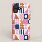 Sweet Whimsy Shapes Pattern  iPhone Case Gallery Image 1