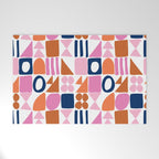 Sweet Whimsy Shapes Pattern  Welcome Mat Gallery Image 1