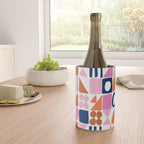 Sweet Whimsy Shapes Pattern  Wine Chiller Gallery Image 4
