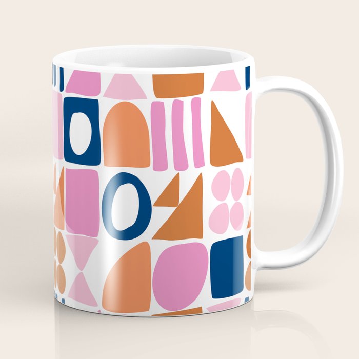 Sweet Whimsy Shapes Pattern  Coffee Mug Gallery Image 1