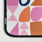 Sweet Whimsy Shapes Pattern  Laptop Sleeve Gallery Image 3
