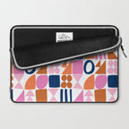 Sweet Whimsy Shapes Pattern  Laptop Sleeve Gallery Image 2