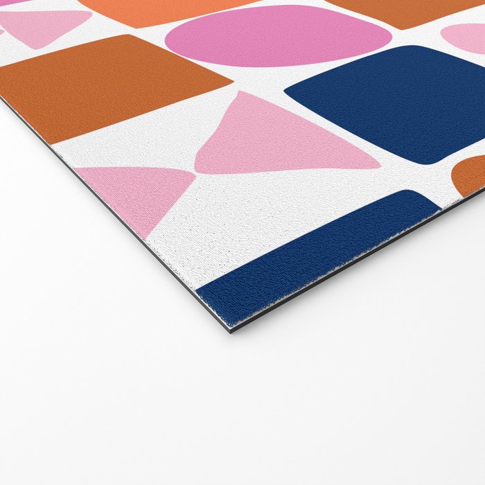 Sweet Whimsy Shapes Pattern  Welcome Mat Gallery Image 2