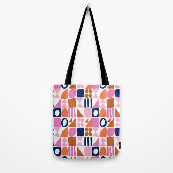 Sweet Whimsy Shapes Pattern  Tote Bag Gallery Image 2