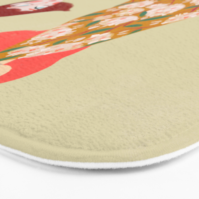 Floral Flow Bath Mat Gallery Image 3