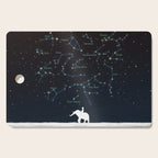 Falling star constellation Cutting Board Gallery Image 1