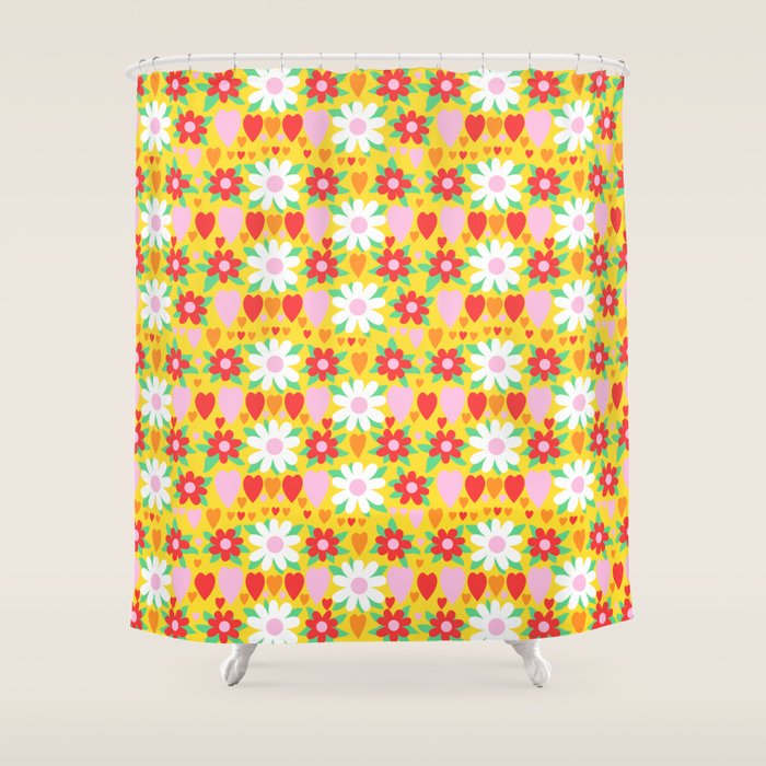 vintage 30 Shower Curtain Gallery Image 1