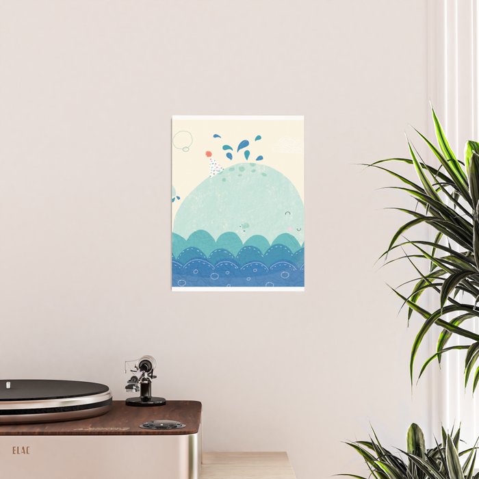 Whale Poster Gallery Image 2
