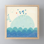 Whale Mini Art Print Gallery Image 1