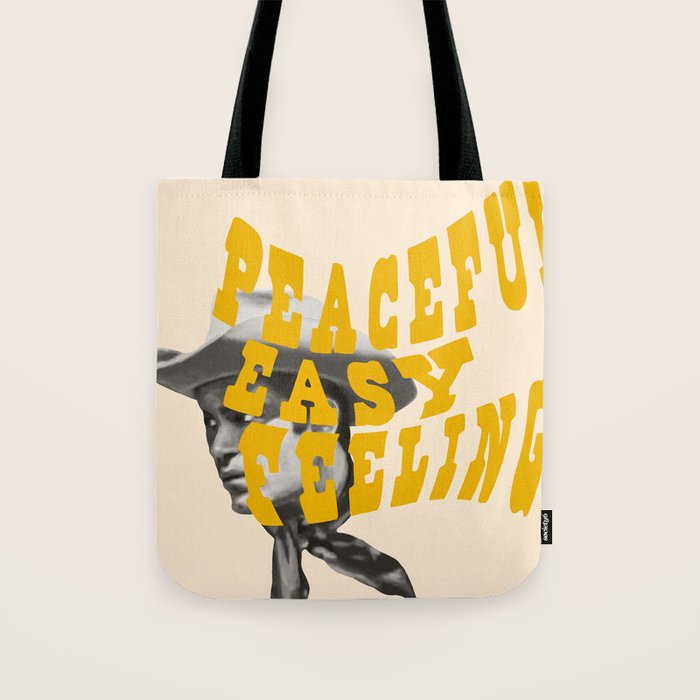 Peaceful Easy Feeling Tote Bag Gallery Image 1