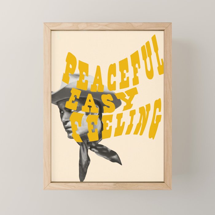 Peaceful Easy Feeling Mini Art Print Gallery Image 1