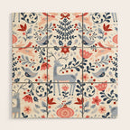 Folk Art Christmas Wood Wall Art Gallery Image 1