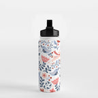 Folk Art Christmas Water Bottle Gallery Image 2