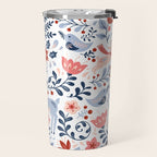 Folk Art Christmas Travel Mug Gallery Image 2