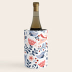 Folk Art Christmas Wine Chiller Gallery Image 3