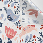 Folk Art Christmas Wall Tapestry Gallery Image 3