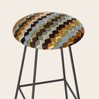 Natural Rhythm Waves Stool Gallery Image 2
