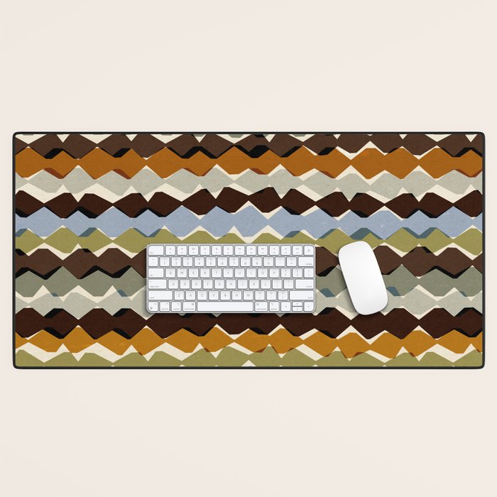 Natural Rhythm Waves Desk Mat Gallery Image 1