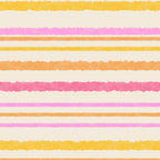 Liquid Summer Watercolor Stripes Pattern Pink Yellow Orange Cream Coffee Mug Gallery Image 2