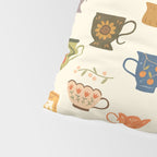 Teacup Collection Pillow Sham Gallery Image 4
