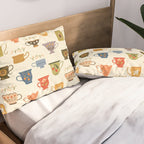 Teacup Collection Pillow Sham Gallery Image 2