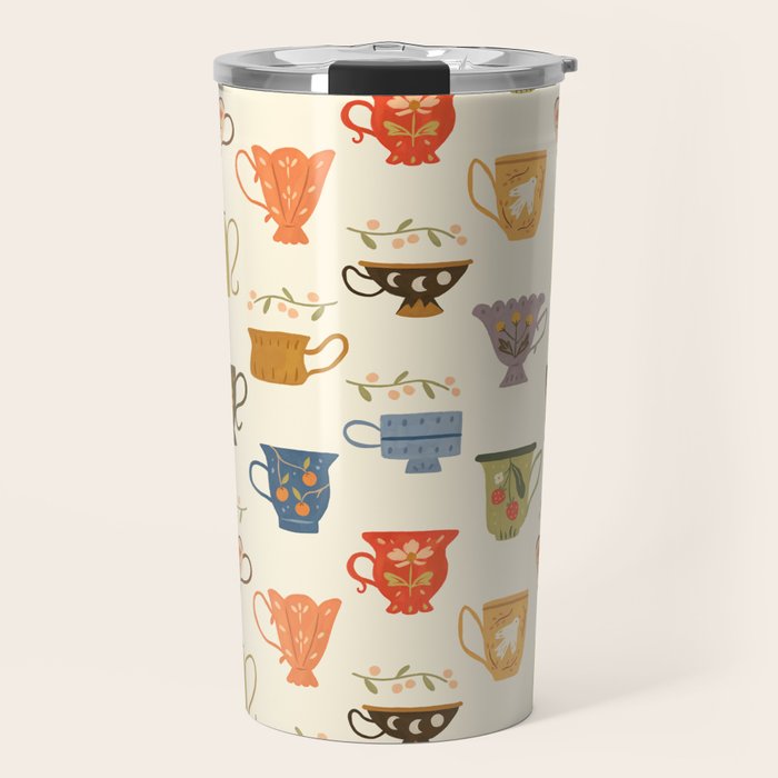 Teacup Collection Travel Mug Gallery Image 1