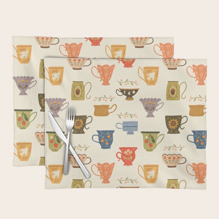 Teacup Collection Placemat Gallery Image 1