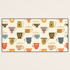 Teacup Collection Desk Mat Gallery Image 3