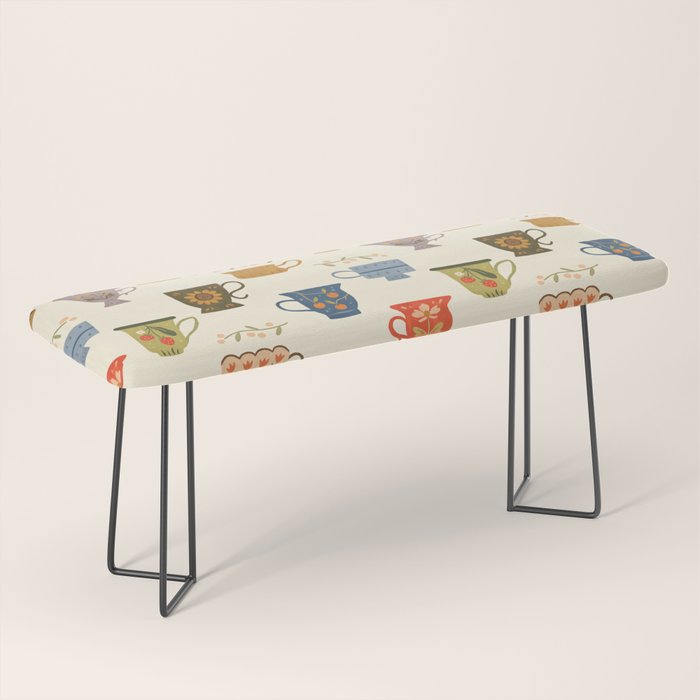 Teacup Collection Bench Gallery Image 1