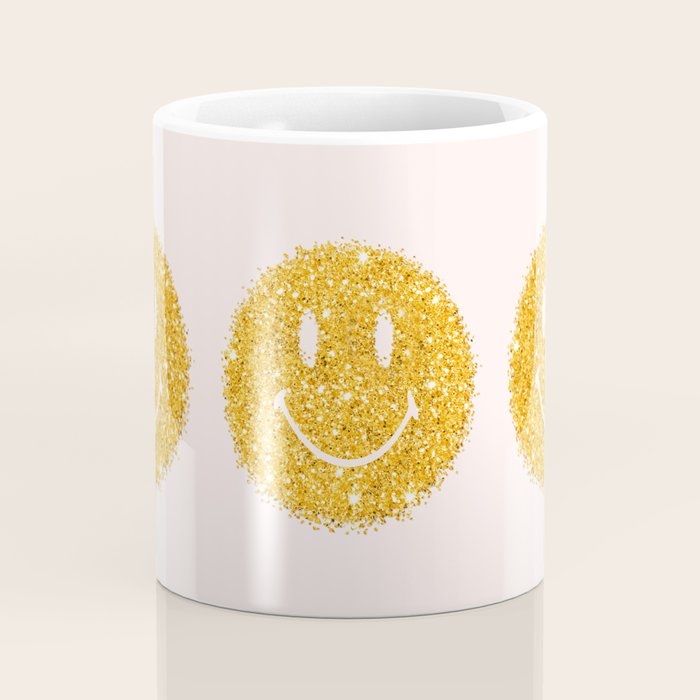 Happy Glitter Coffee Mug Gallery Image 4