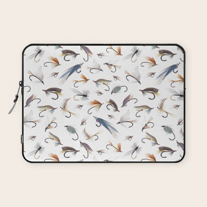 Fly Fishing Lures for Freshwater Fish Laptop Sleeve Gallery Image 1