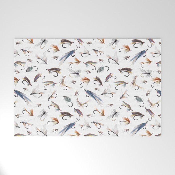 Fly Fishing Lures for Freshwater Fish Welcome Mat Gallery Image 1