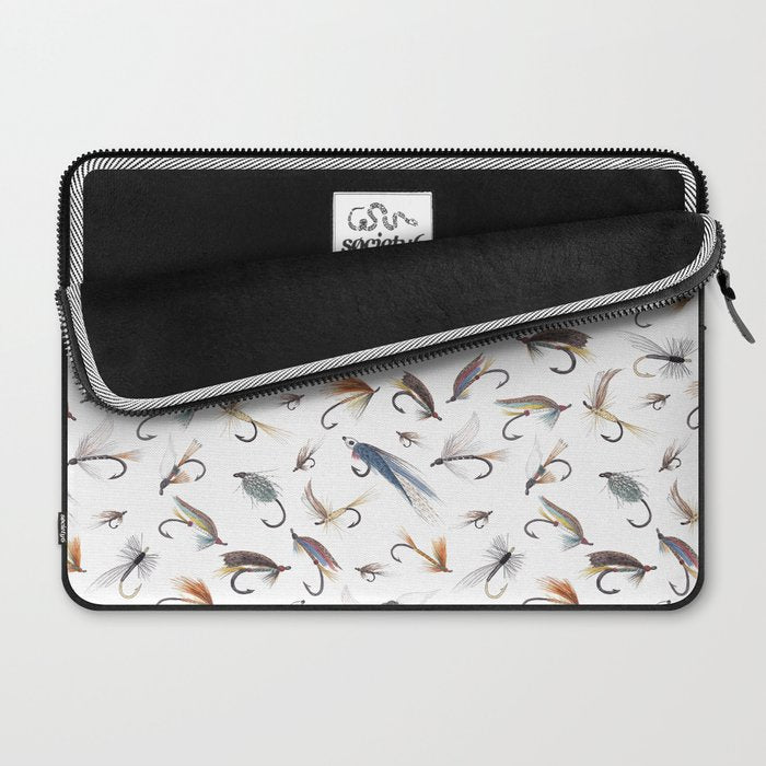 Fly Fishing Lures for Freshwater Fish Laptop Sleeve Gallery Image 2