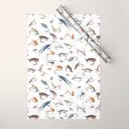 Fly Fishing Lures for Freshwater Fish Wrapping Paper Gallery Image 1